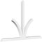 Ekena Millwork Richland Architectural Grade PVC Gable Bracket, 96"W x 64"H x 4"D x 4"F, 16/12 Pitch GBP096X64X0404RIC00 - alternate 1